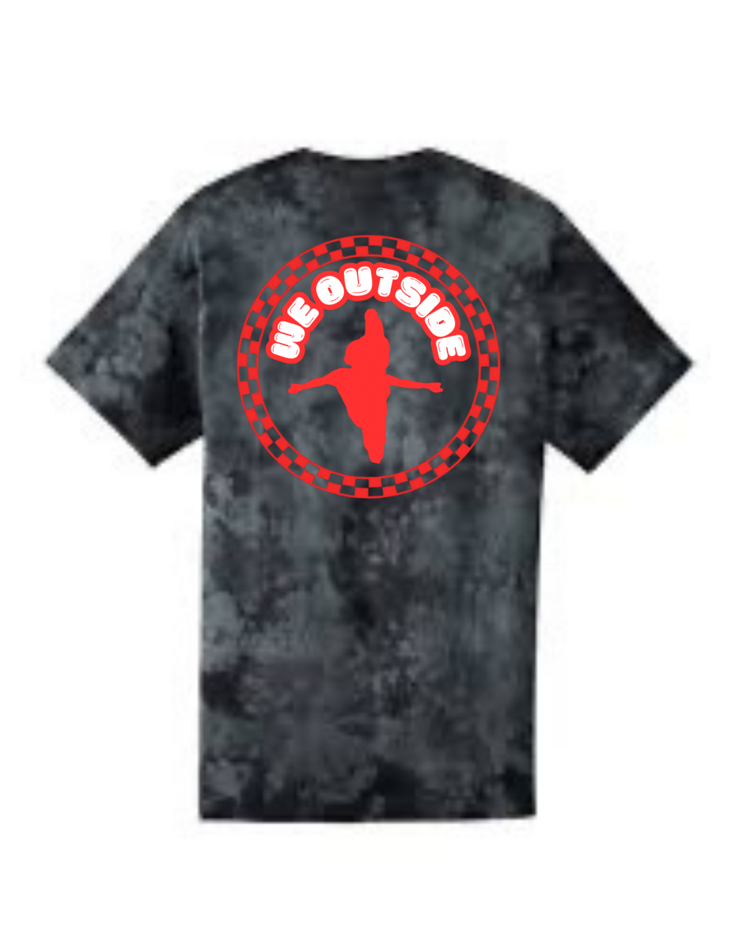We outside red ring Tee