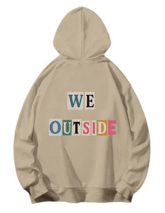 vintage we outside hoodie